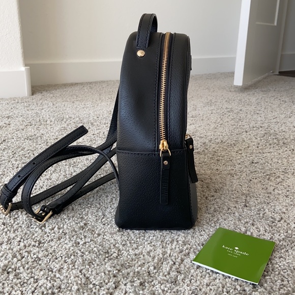 Leather kate spade backpack main image 4
